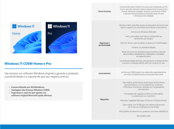 Windows 11 Home Microsoft - Licença ESD - Image 3