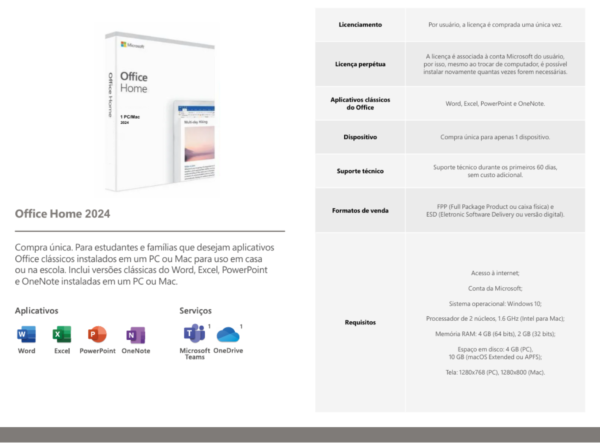 Microsoft Office Home 2024 - Licença ESD - Imagem 3