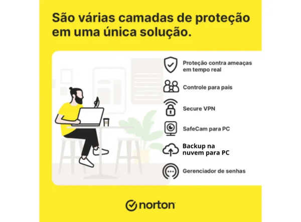 ANTIVÍRUS NORTON 360 DELUXE - Imagem 2